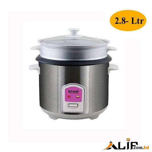 kiam rice cooker 2.8 liter